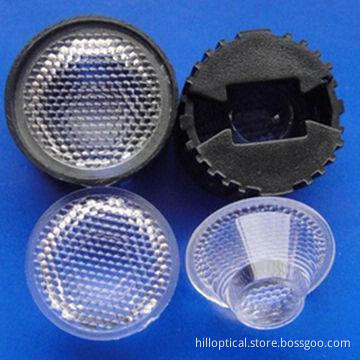 Beaded Surface Lens for Cree-XPE LED